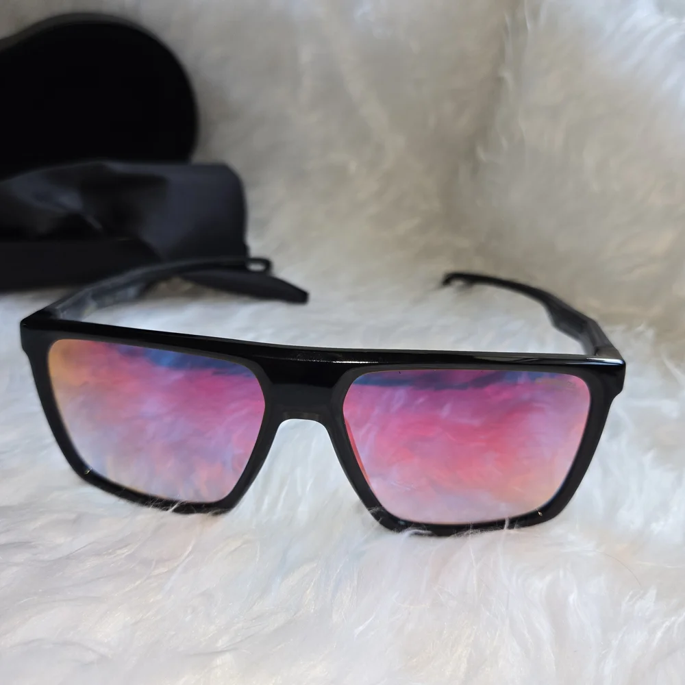 Carrera Unisex Women's Sunglasses Rare Blue Shaded Red Lense Festival Edition